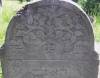 "Here lies the upright and perfect woman, the tender and pleasant married Chaya Basze daughter of Hilel Meir.  She died 4th Adar II (?) 5663. May her soul be bound in the bond of everlasting life."
